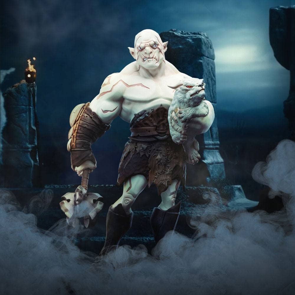 Weta Workshop Mini Epics Hobbit Azog The Defiler Edição Limitada